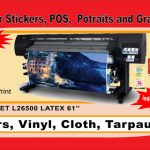 50" & 36"Wide Matt Stickers