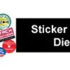 A4/A3/A2/A1 Sticker Print & Cut on Latex or Waterproof UV DTF Printers
